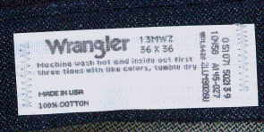  Wrangler 13MWZ Made in USA